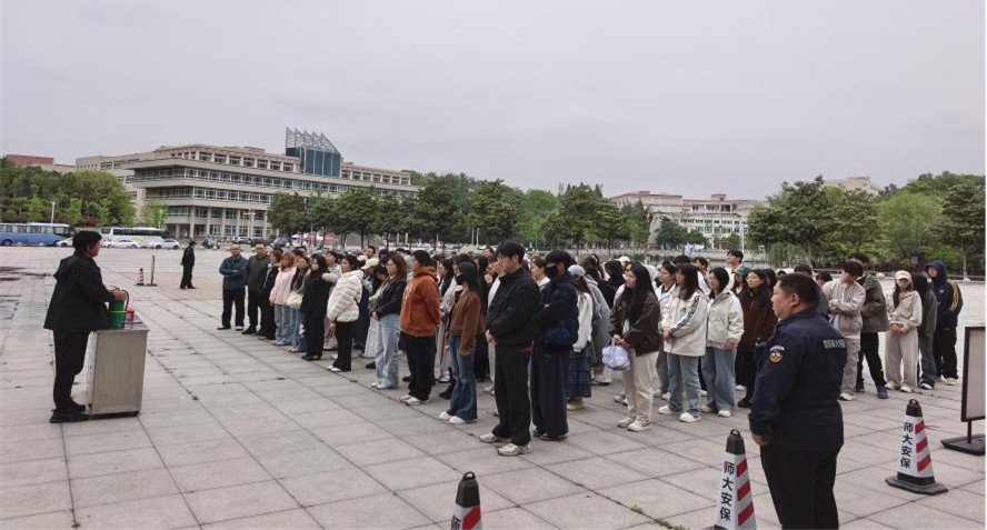 公司师生进行消防安全专项培训